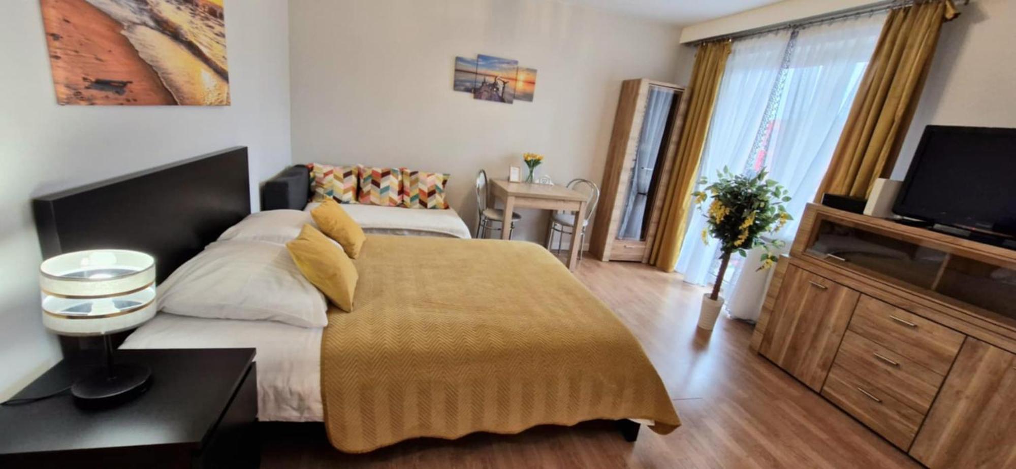 Cozy Modern Apartment Sunrise Studio 35M2 Balcony 3 Persons Краків Екстер'єр фото